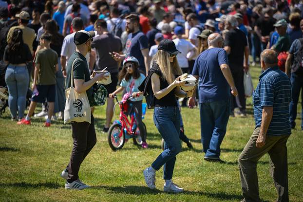 Zagreb: Proslava Međunarodnog praznika rada na Maksimiru