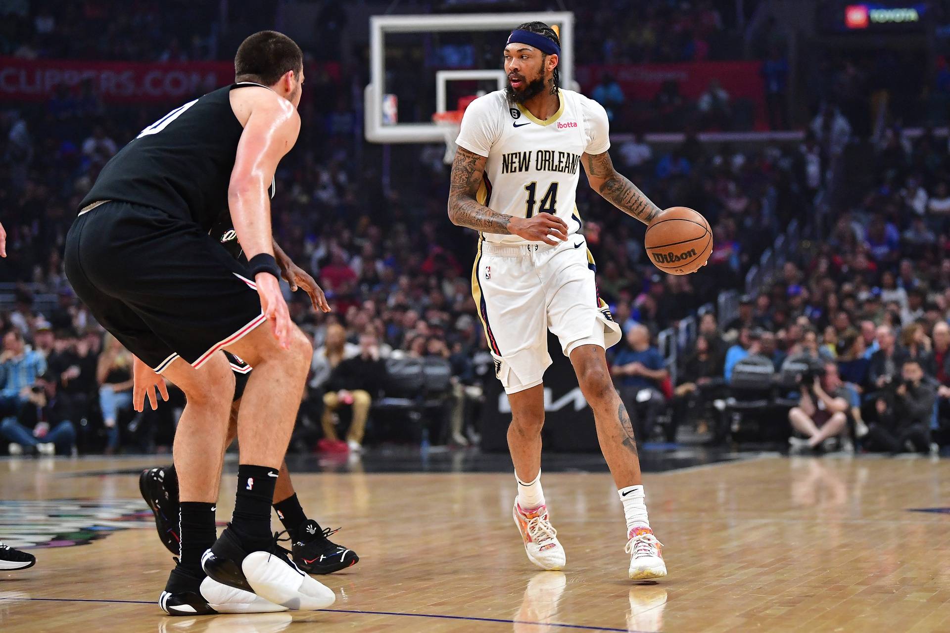 NBA: New Orleans Pelicans at Los Angeles Clippers