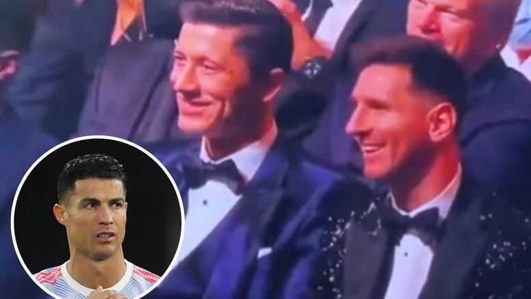 VIDEO Objavili su neprimjerenu fotku Ronalda na ceremoniji, Messi i Lewa prasnuli u smijeh