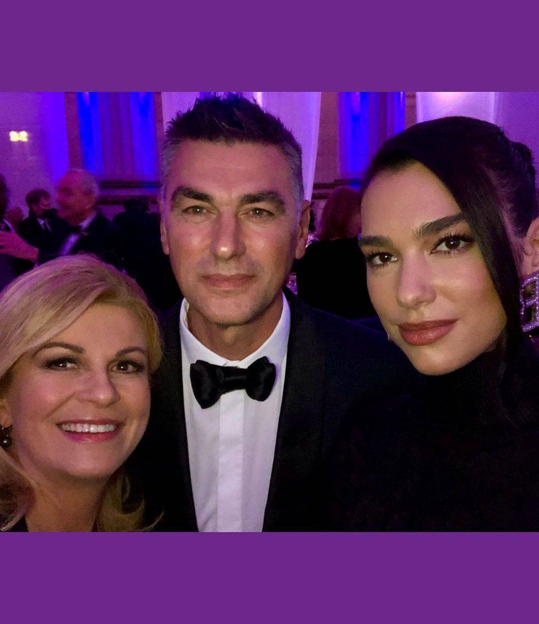 Kolinda se pohvalila selfijem sa slavnom pjevačicom Dua Lipom