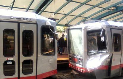 U sudaru dva vlaka u San Franciscu 48 ozlijeđenih