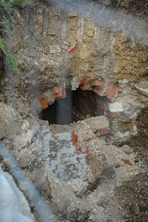 Zagreb: Na gradilištu za polupodzemne spremnike otkriven zanimljiv prolaz