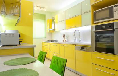 U kuhinjama se nose detalji ili zidovi u živim žutim nijansama