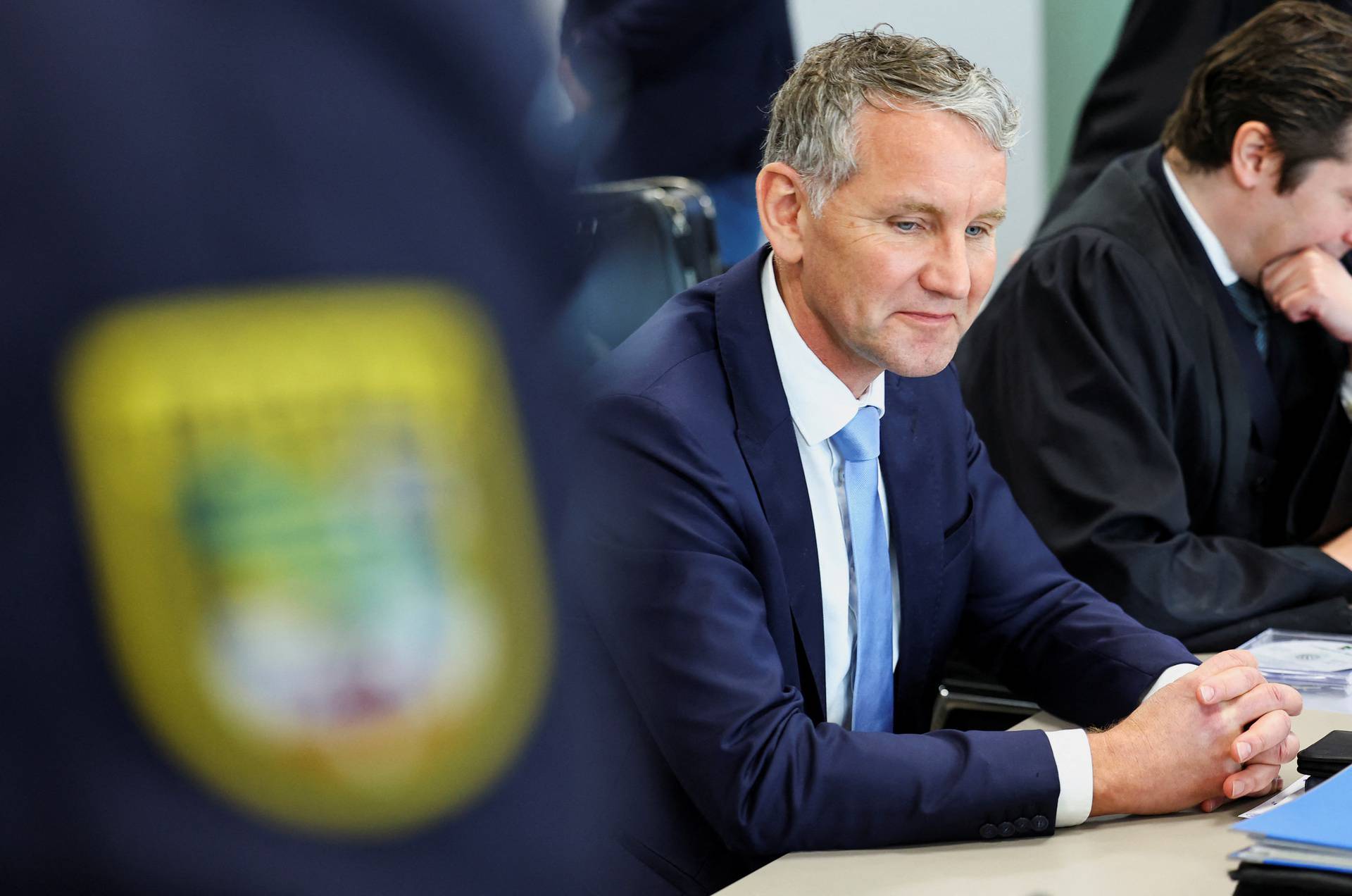 Start of the trial against AfD leader Bjoern Hoecke in Halle