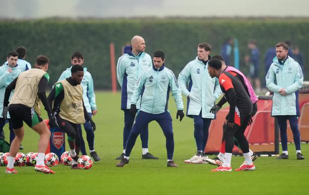 Arsenal Training - Sobha Realty Training Centre - Tuesday January 21st