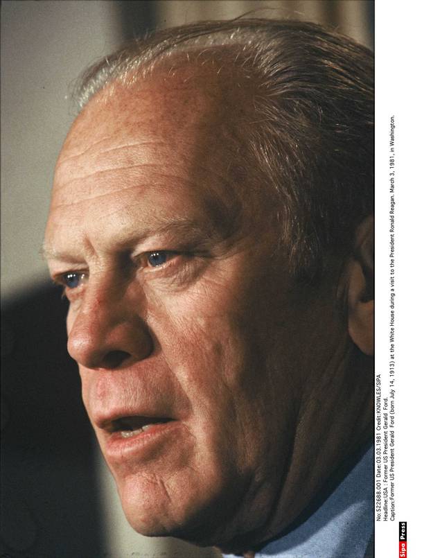 USA : Former US President Gerald  Ford.