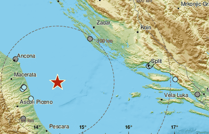 Potres jačine 4,2 u Jadranskom moru, osjetio se u Splitu i Rijeci: 'Bio je snažan, ali kratak'