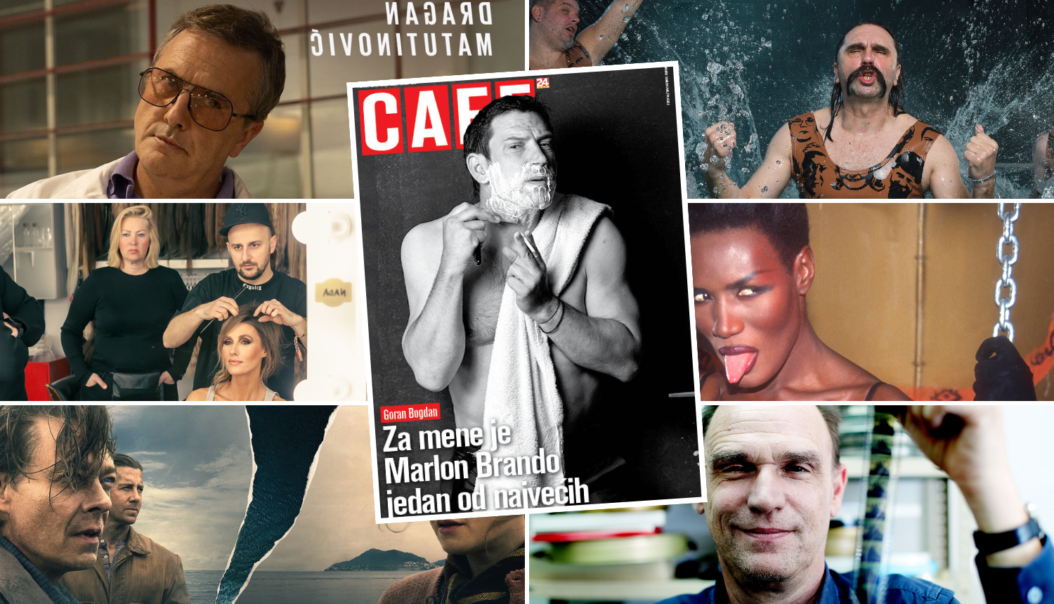 Glumac Goran Bogdan zvijezda je ovotjednog Cafea: Na jedan je dan postao Marlon Brando