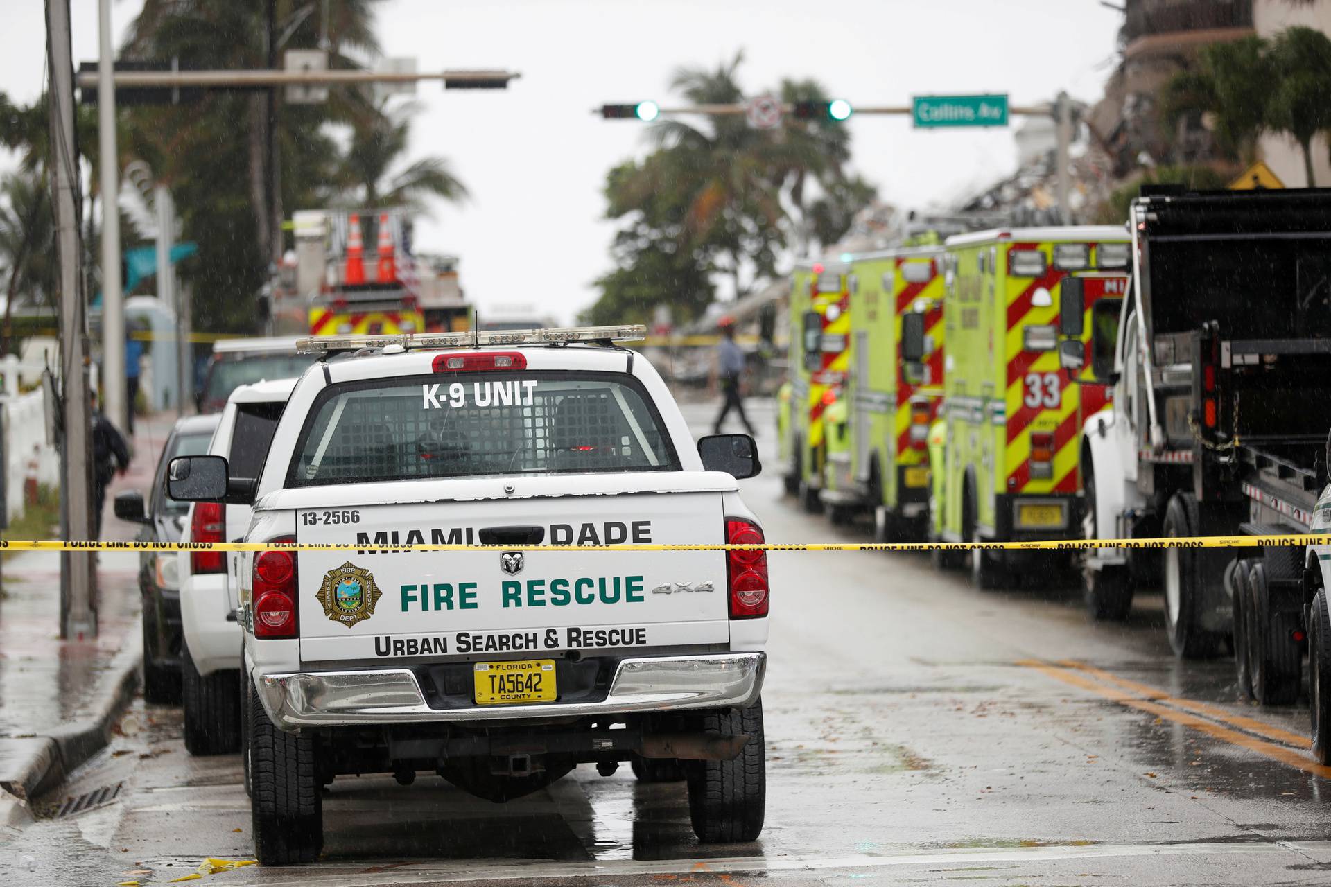 Residential building collapse in South Florida