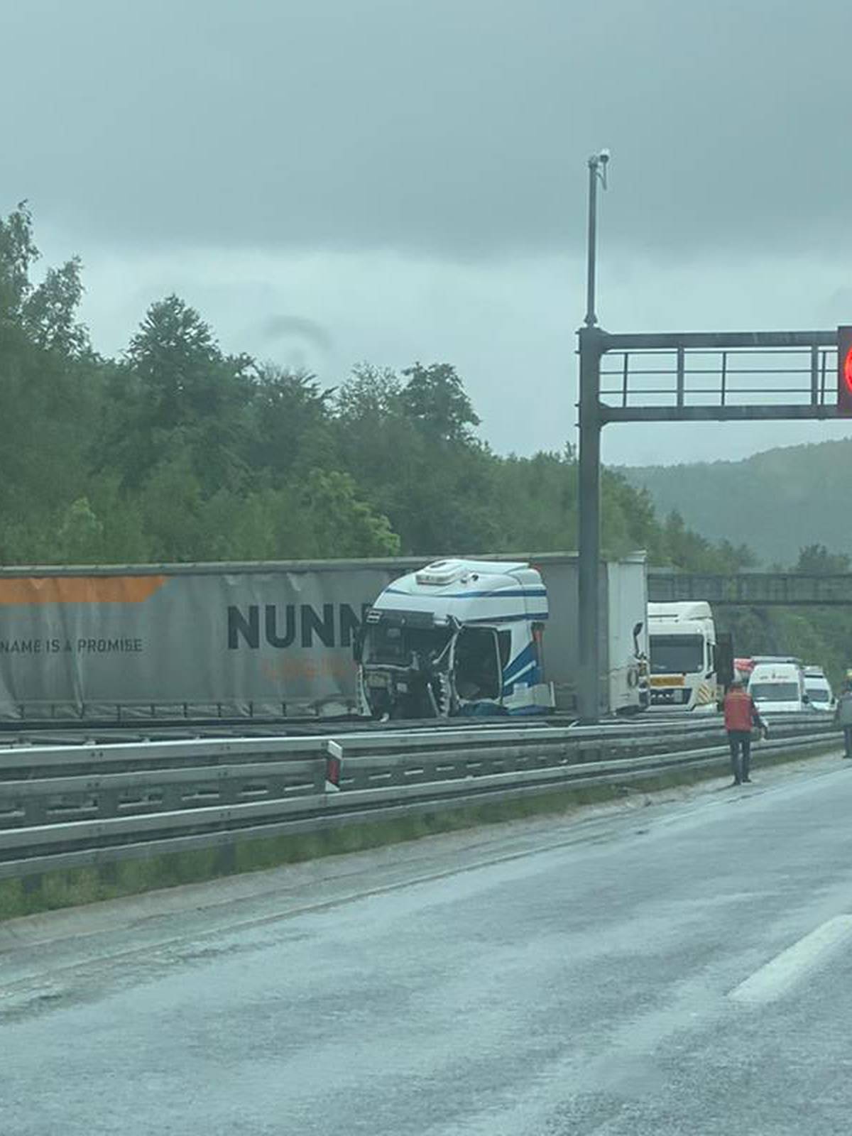 Kaos na autocesti A6: Sudarila se dva kamiona kod Vrbovskog