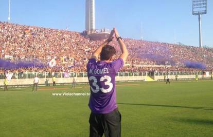Firenca 'luduje' za Gomezom: Dočekalo ga 25.000 navijača!