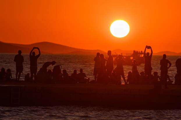 Zalazak sunca u zadru