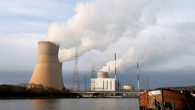 FILE PHOTO: General view of the Tihange nuclear plant in Tihange
