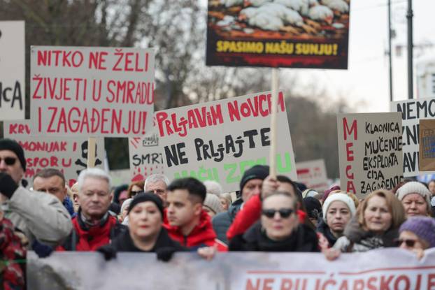 Zagreb: Prosvjed protiv kompleksa industrijskih megafarmi i klaonica peradi u Sisačko-moslavačkoj županiji