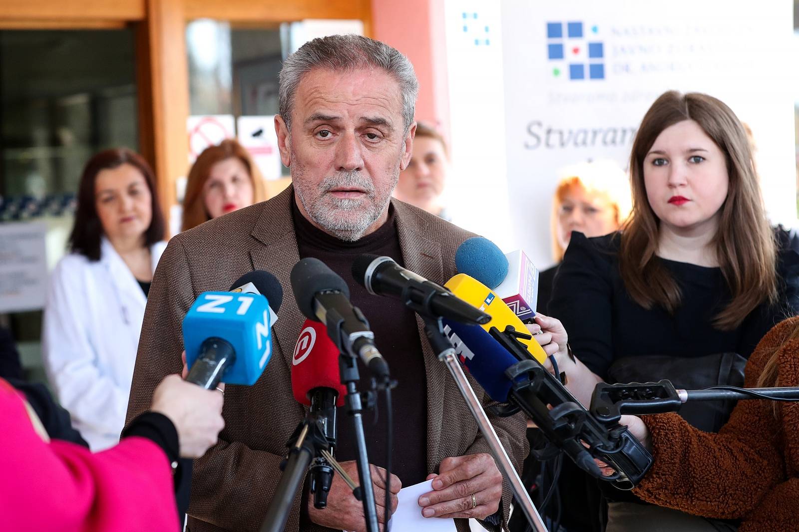 Zagreb: Zagrebački gradonačelnik Bandić o situaciji s koronavirusom