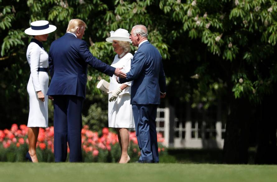 U.S. President Donald Trump visits Britain