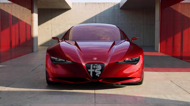 FOTO Alfa Romeo otkriva svoju budućnost: Cuorerosso izgleda sjajno i ima moćni V6 motor