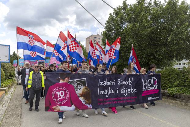 Osijek: Održan je  Hod za život