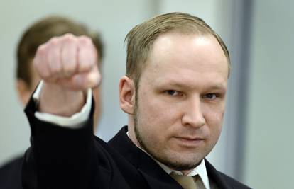 Breivik ide pred sud: Žalio se na nehumane uvjete u zatvoru
