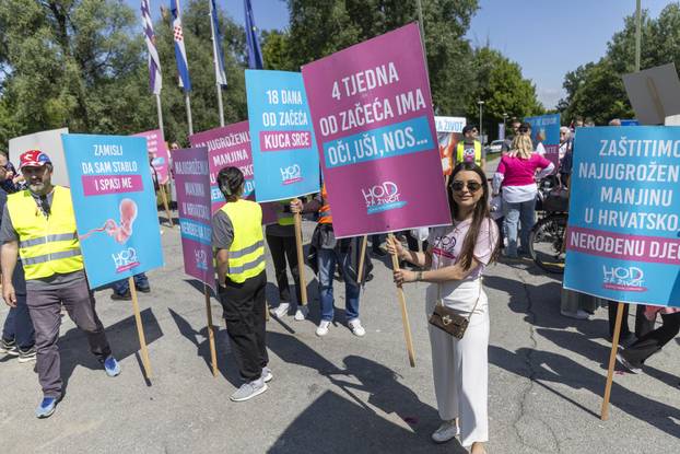 Osijek: Održan je  Hod za život