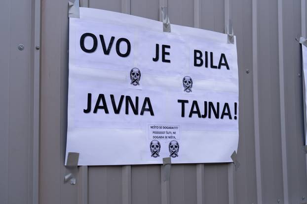 U Gospiću održan prosvjed radi odlaganja opasnog otpada 