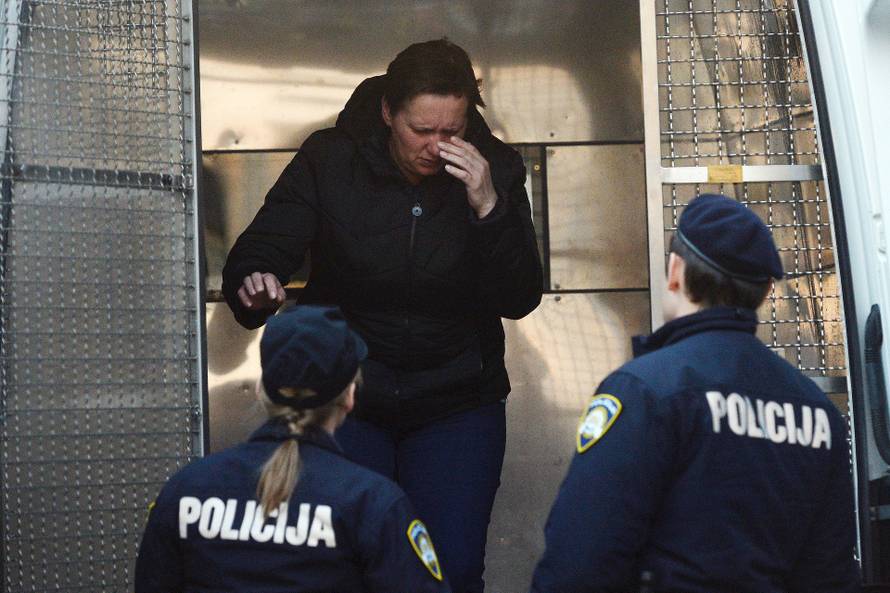 ARHIVA - 2019. Varaždin: Privedena Smiljana Srnec, osumnji?ena za ubojstvo svoje sestre