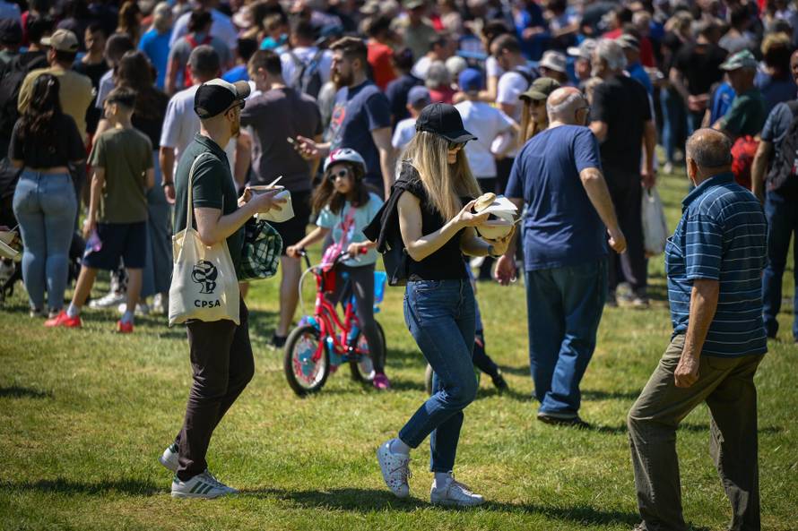 Zagreb: Proslava Međunarodnog praznika rada na Maksimiru