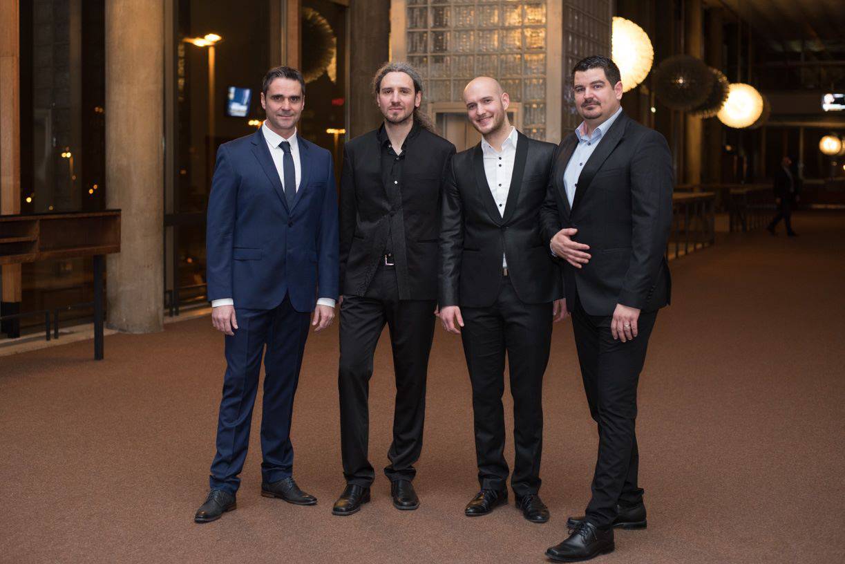 Četiri tenora u Lisinskom za 50. obljetnicu Lige protiv raka