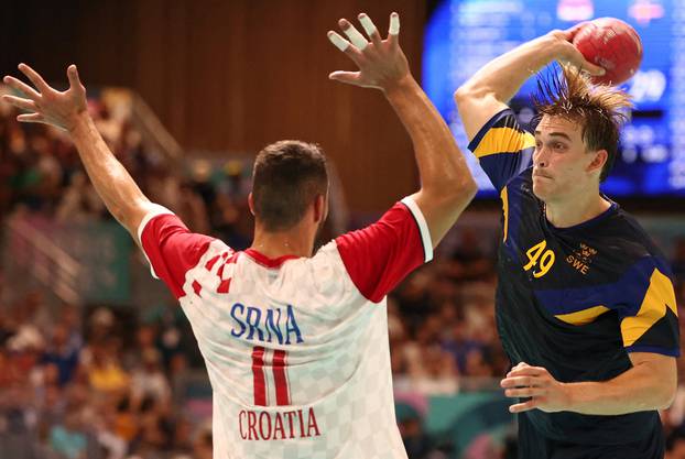 Handball - Men's Preliminary Round Group A - Croatia vs Sweden