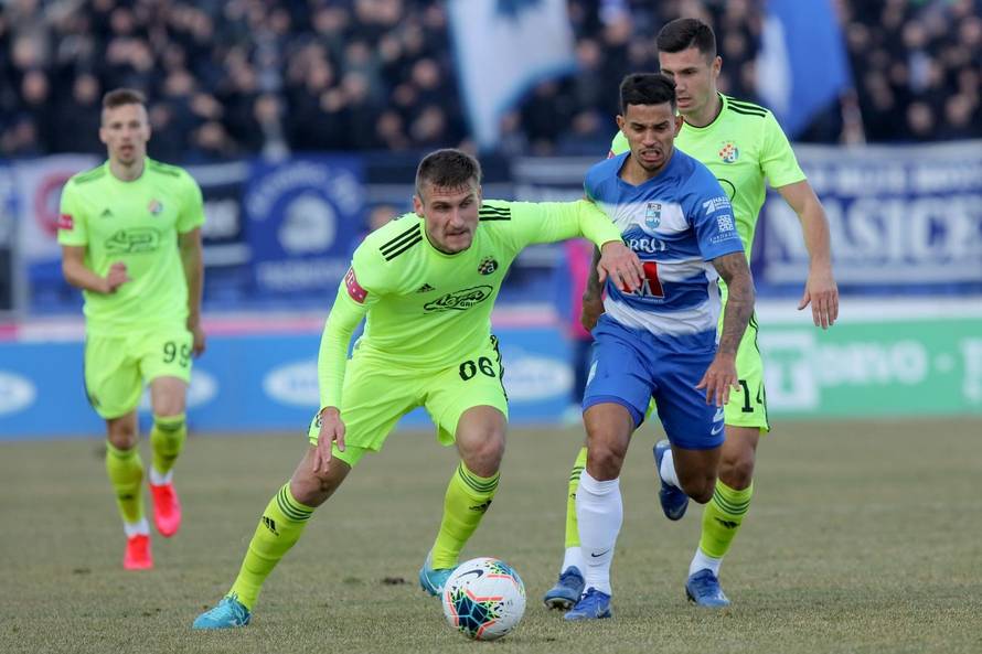 Osijek: NK Osijek i GNK Dinamo u 22. kolu Prve HNL na stadionu Gradski vrt