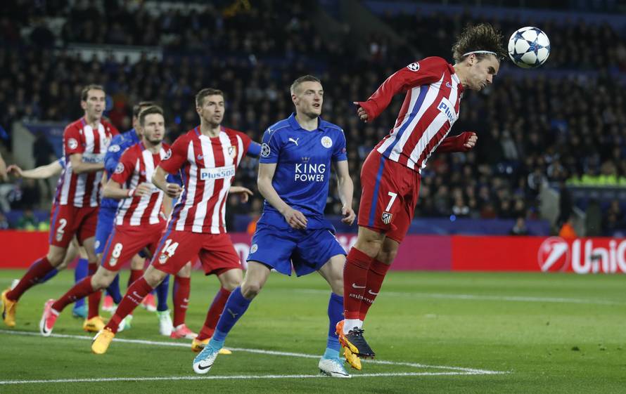 Atletico Madrid's Antoine Griezmann in action