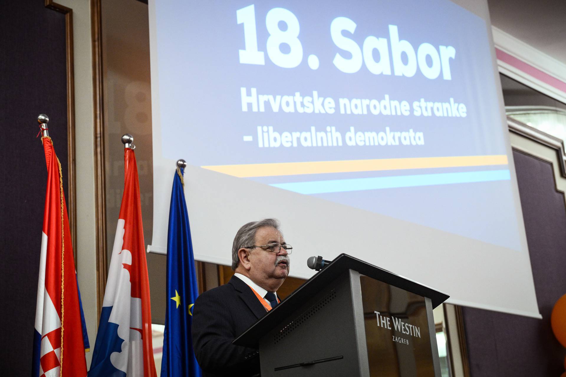 Zagreb: Na 18. Saboru stranke Hrvatska narodna stranka-liberalni demokrati, birano novo vodstvo