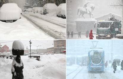Objavili kad će snijeg, a ovako je Zagreb izgledao 14.1.2013.