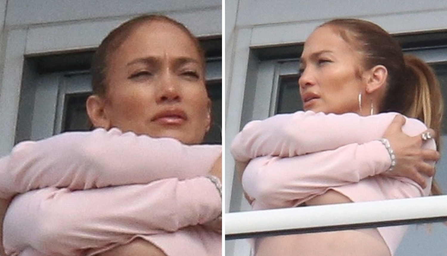 Jennifer Lopez se rastezala na terasi pa fotografima 'slučajno' pokazala više nego što je htjela