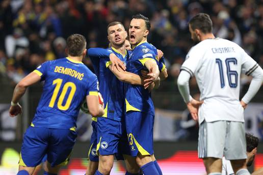 U&Zcaron;IVO BiH - Italija 1-1: 'Zmajevi' probili goste, ekstaza u Zenici!