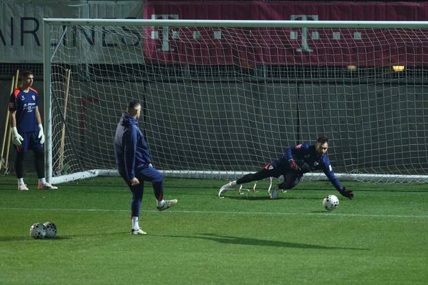 Rijeka: Trening hrvatske nogometne reprezentacije