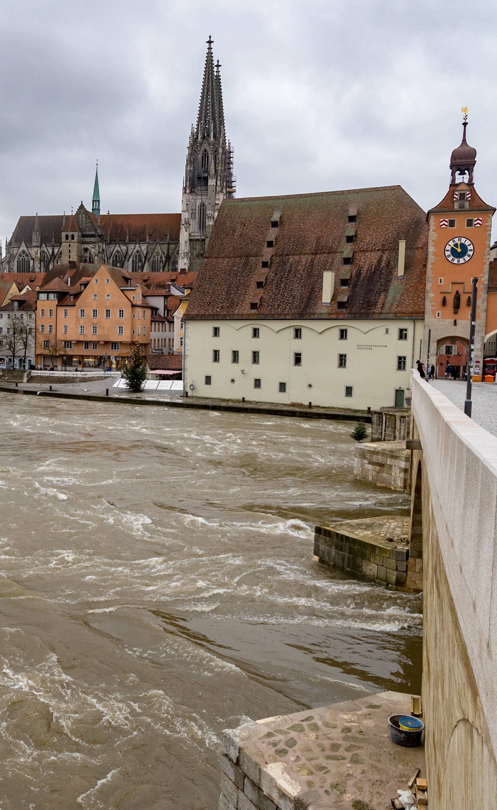 Floodwater in Germany