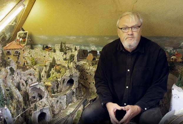 Oživio željeznicu koja je povezivala Konavle s Bečom: Pero je bajkovitu maketu gradio 12 godina