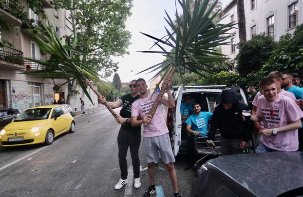 Split: Učenici slave kraj srednjoškolskog obrazovanja