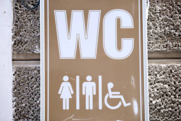 Oznaka za javni gradski WC