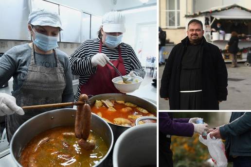 Cijele obitelji dolaze na Sv. Duh: ‘Moram jesti u pučkoj kuhinji, zbog korone sam izgubio posao'