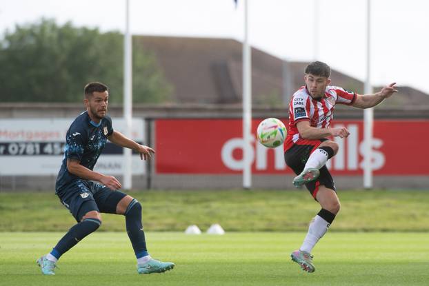 Derry, Sjeverna Irska - Utakmica 2. kola kvalifikacija UEFA Konferencijske lige HNK Rijeke protiv Derry Cityja