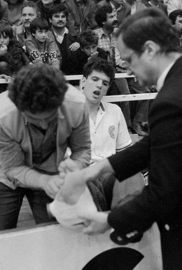 Druga utakmica finala play-offa Prvenstva Jugoslavije 1986. godine, KK Cibona - KK Zadar