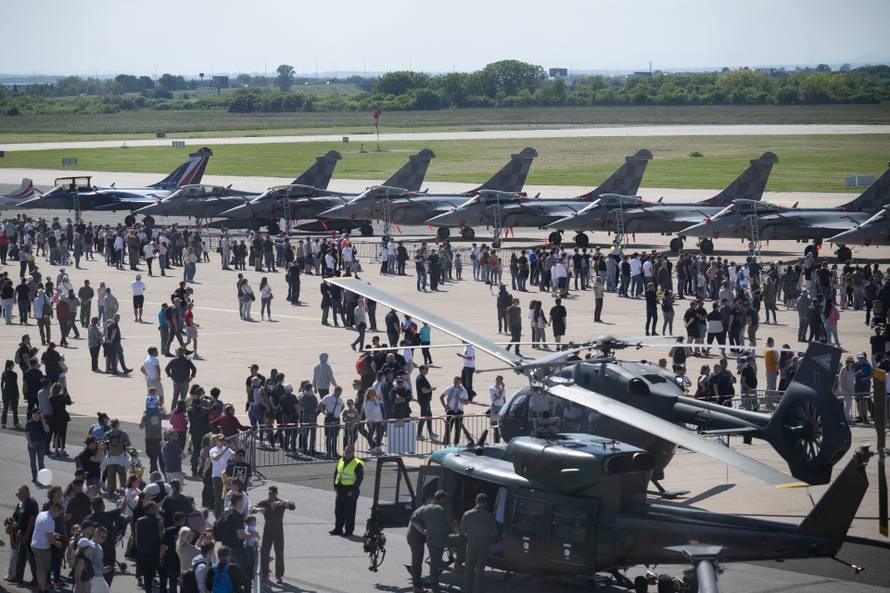 Velika Gorica: Na Zrakoplovnim danima predstavljena eskadrila od svih 12 Rafalea