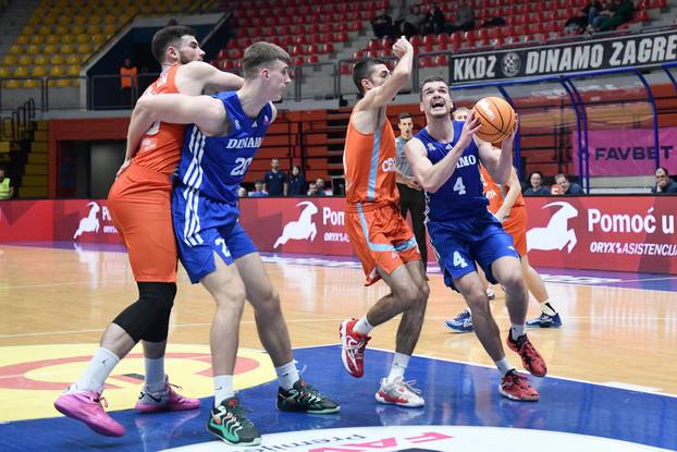 Utakmica 7. kola državnog prvenstva košarkaša Dinamo - Cedevita Junior