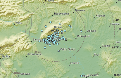 Slabiji potres od 2,6 po Richteru zatresao Zagreb: 'Čulo se kao daleka detonacija, treslo je...'