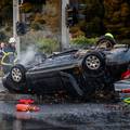 Strašna nesreća u Kaštel Sućurcu: U sudaru auta i motora dvoje poginulih, zatvorili cestu