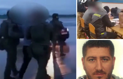 VIDEO Jednog od najtraženijih hrvatskih bjegunaca deportirali u Hrvatsku uz jako osiguranje