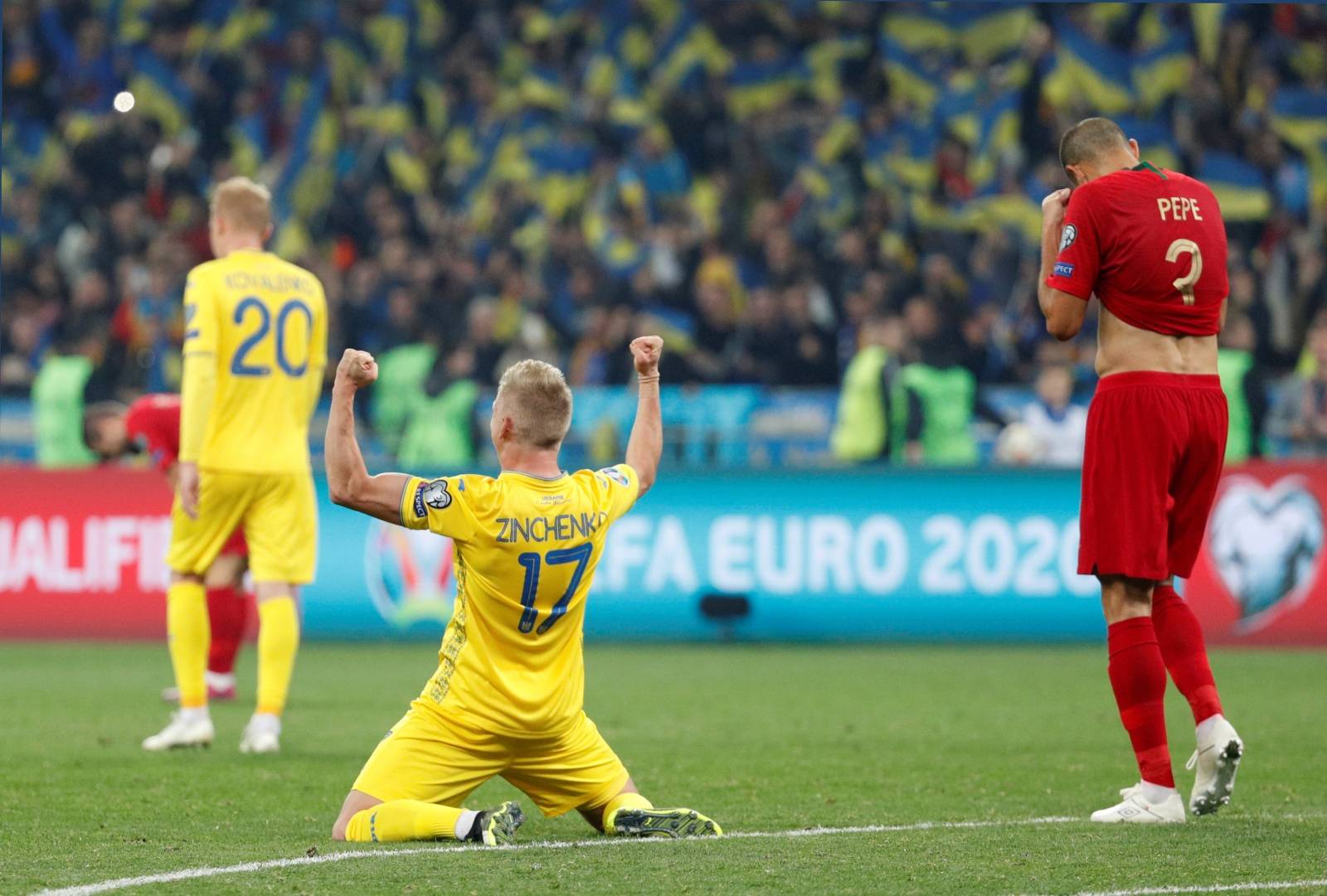 Euro 2020 Qualifier - Group B - Ukraine v Portugal