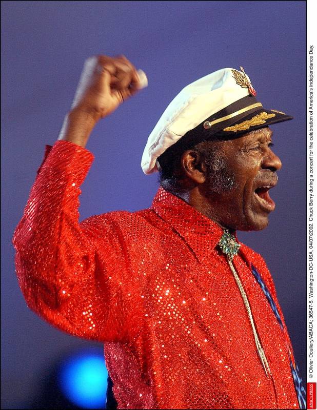 Chuck Berry Celebrates America's independance Day